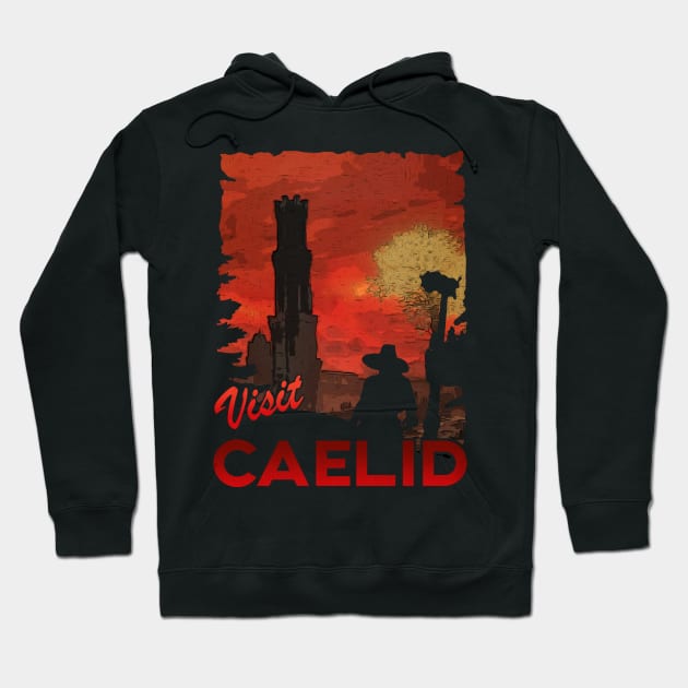 Visit Caelid - Elden Ring Hoodie by Polomaker